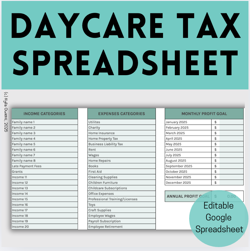 daycare taxes
